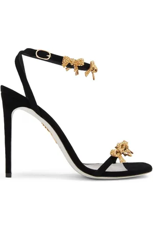 RENE CAOVILLA Sandalias con detalle de moño de 105mm