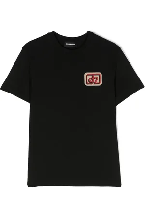 Dsquared2 Playera con parche del logo