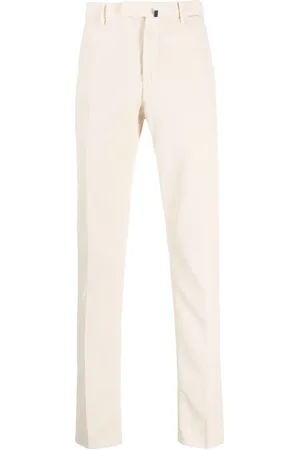 Incotex Pantalones chinos de pana rectos