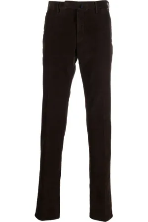 Incotex Pantalones chinos de pana rectos