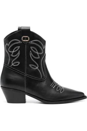 Twin-Set Botas Texas con tacón de 50mm