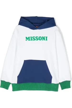 Missoni Hoodie con logo estampado