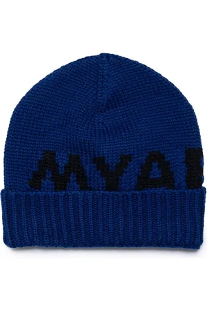 MYAR Gorro con logo de intarsia