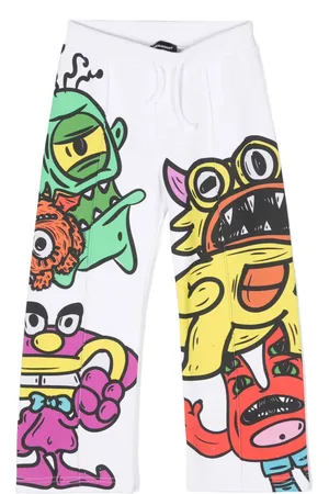 Dsquared2 Pants con dibujos estampados