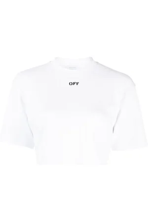 OFF-WHITE Playera manga corta con logo estampado