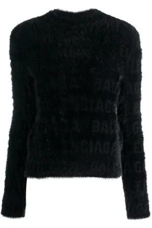 Balenciaga Suéter tejido con logo