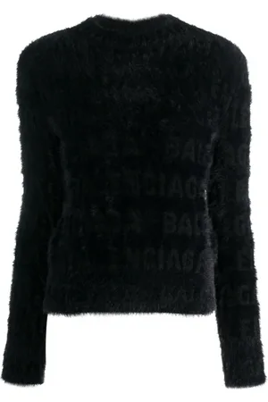 Balenciaga Suéter tejido con logo