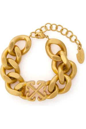 OFF-WHITE Pulsera de cadena con motivo Arrows
