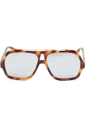 Givenchy Lentes de sol con armazón estilo piloto y logo bordado