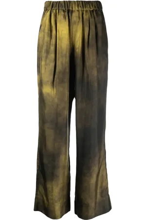 Gauchere Pantalones anchos con estampado abstracto