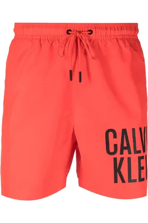 Calvin Klein Shorts de playa con logo estampado