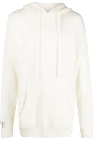 Family First Hoodie tejida con parche del logo