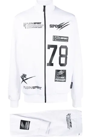 Philipp Plein Traje deportivo con estampado gráfico