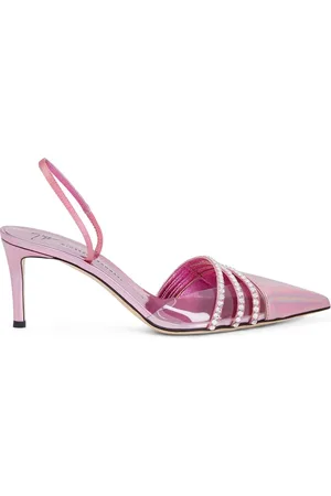 Giuseppe Zanotti Zapatillas Claralie con detalles de strass y tacón de 70mm