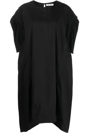 HENRIK VIBSKOV Vestido midi con hombros caídos