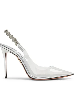 Aquazzura Zapatillas Love Link con tacón de 105mm