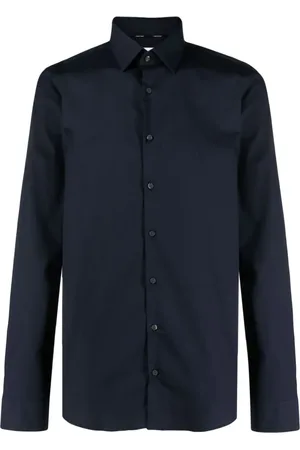 Calvin Klein Camisa de popelina con botones