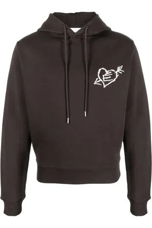 Etudes Hoodie con estampado de grafiti