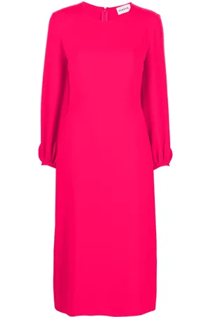 P.A.R.O.S.H. Vestido midi con mangas farol