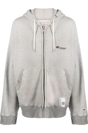 Maison Mihara Yasuhiro Hoodie con logo bordado