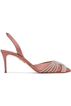 Aquazzura Zapatillas Gatsby con tacón de 105mm