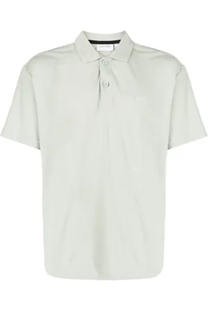 Calvin Klein Playera tipo polo manga corta