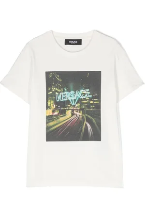 VERSACE Playera con logo estampado