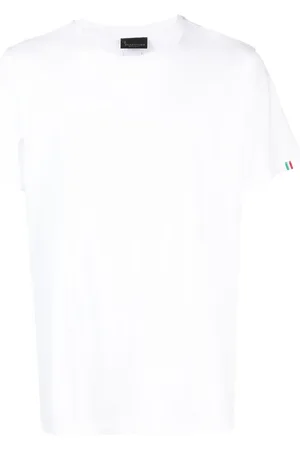 BILLIONAIRE Playera manga corta con motivo bordado