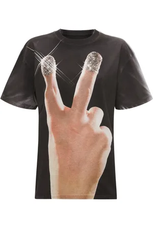 J.W.Anderson Playera estampada de x Michael Clark