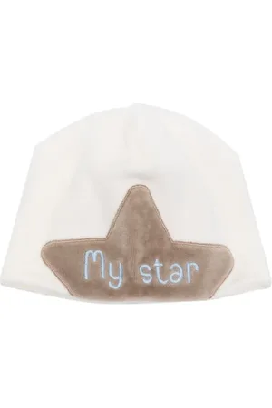 LA STUPENDERIA Gorro con diseño bordado