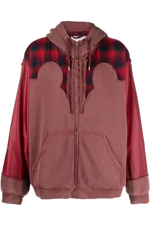 Maison Margiela Hoodie con cierre de x Pendleton