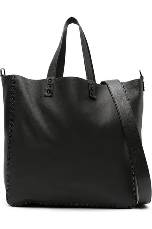 VALENTINO GARAVANI Tote Rockstud de piel