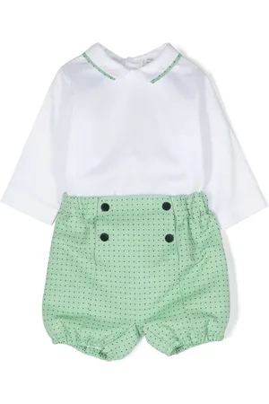 LA STUPENDERIA Shorts con lunares estampados