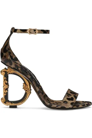 Dolce & Gabbana Sandalias Baroque con tacón DG de 105mm