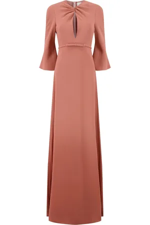 Giambattista Valli Vestido corto con mangas acampanadas