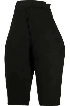 Comme des Garçons Pantalones capri con bolsillos