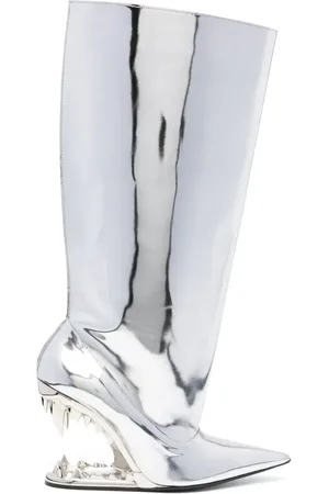 GCDS Botas Morso Mirror con tacón de 110mm