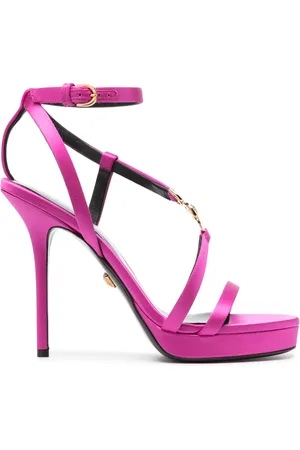 VERSACE Sandalias Medusa con tacón de 110mm