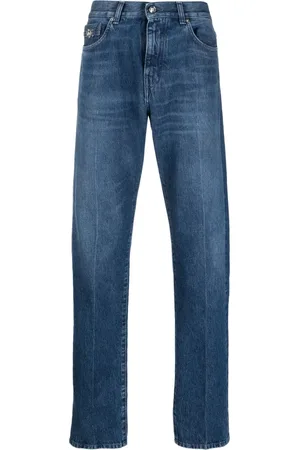 VERSACE Jeans rectos con tiro medio