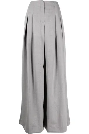 TWP Pantalones palazzo con pinzas