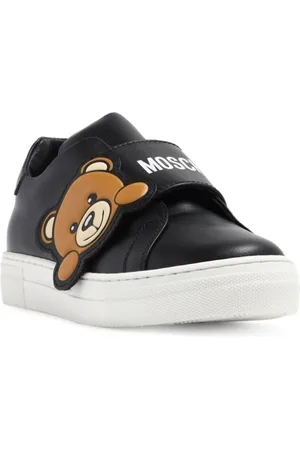 Moschino Tenis bajos con motivo Teddy Bear
