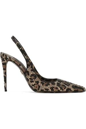 Dolce & Gabbana Zapatillas con estampado de leopardo