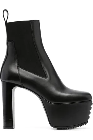Rick Owens Botas Minimal Grill Beatle con tacón de 120mm