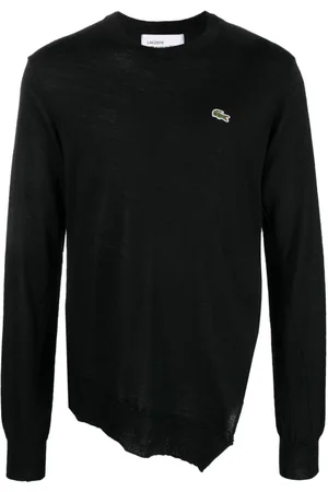 Comme des Garçons Suéter con logo bordado de COMME DES GARÇONS SHIRT x Lacoste