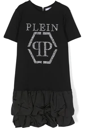 Philipp Plein Vestido con detalles de strass