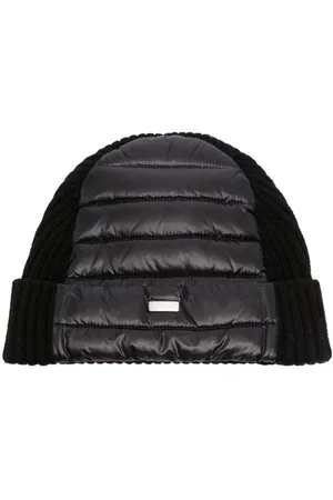 HERNO Gorro tejido con diseño capitonado
