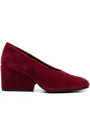 Comme des Garçons Zapatillas con puntera redonda y tacón de 70mm