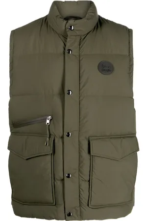 Woolrich Chaleco capitonado con cuello de tortuga