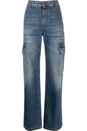 Stella McCartney Jeans rectos con bolsillos cargo
