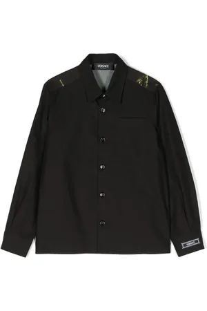 VERSACE Camisa manga larga con estampado gráfico